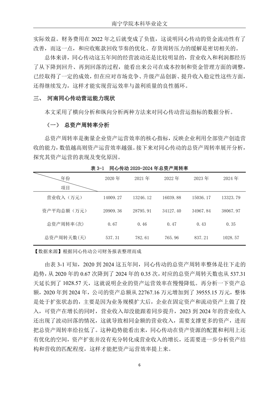 26年CH会计学 小型汽车制造企业营运能力分析——以河南同心传动股份有限公司为例终稿全日制-约17525字符.pdf_第9页