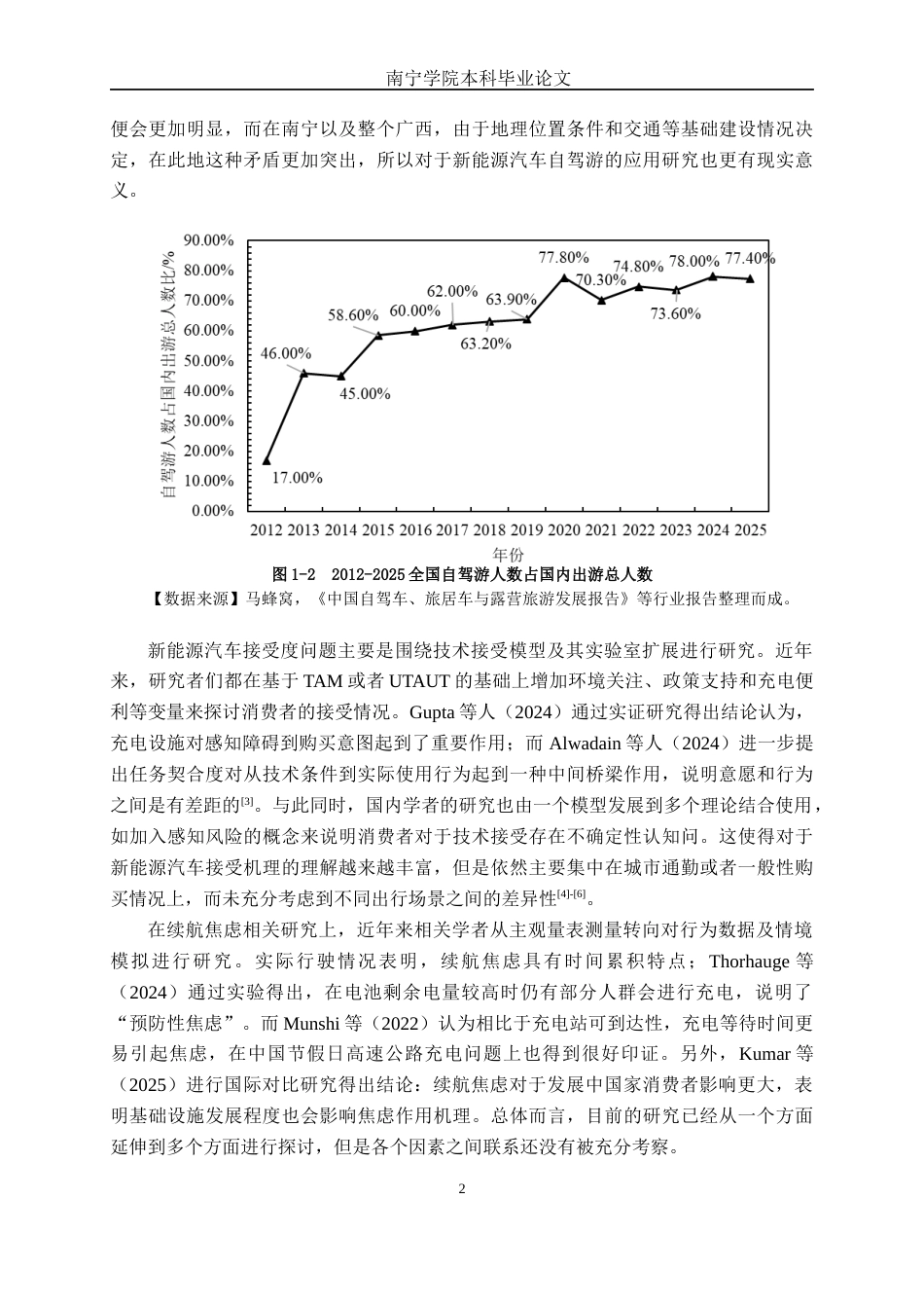 26年CH新能源 南宁市自驾游群体对新能源汽车的接受度及续航焦虑影响因素研究(30706字).docx_第5页