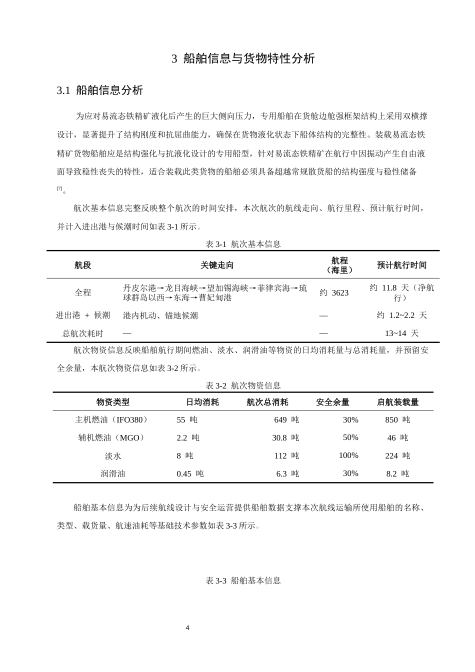 26年CH航海技术 丹皮尔港至曹妃甸港易流态铁精矿运输航线设计 -终稿全.docx_第9页