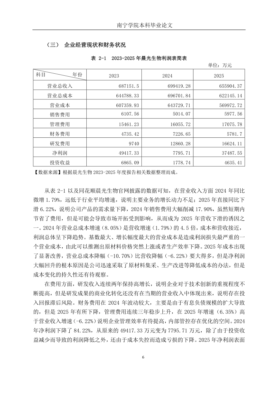 26年CH财务 晨光生物盈利能力分析-约20184字符.pdf_第10页
