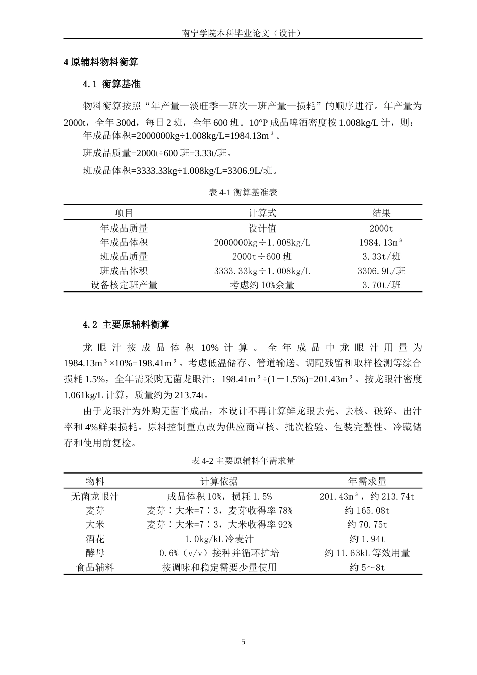 26年CH食品质量与安全 年产2000吨龙眼风味啤酒工厂设计(8522字).docx_第9页
