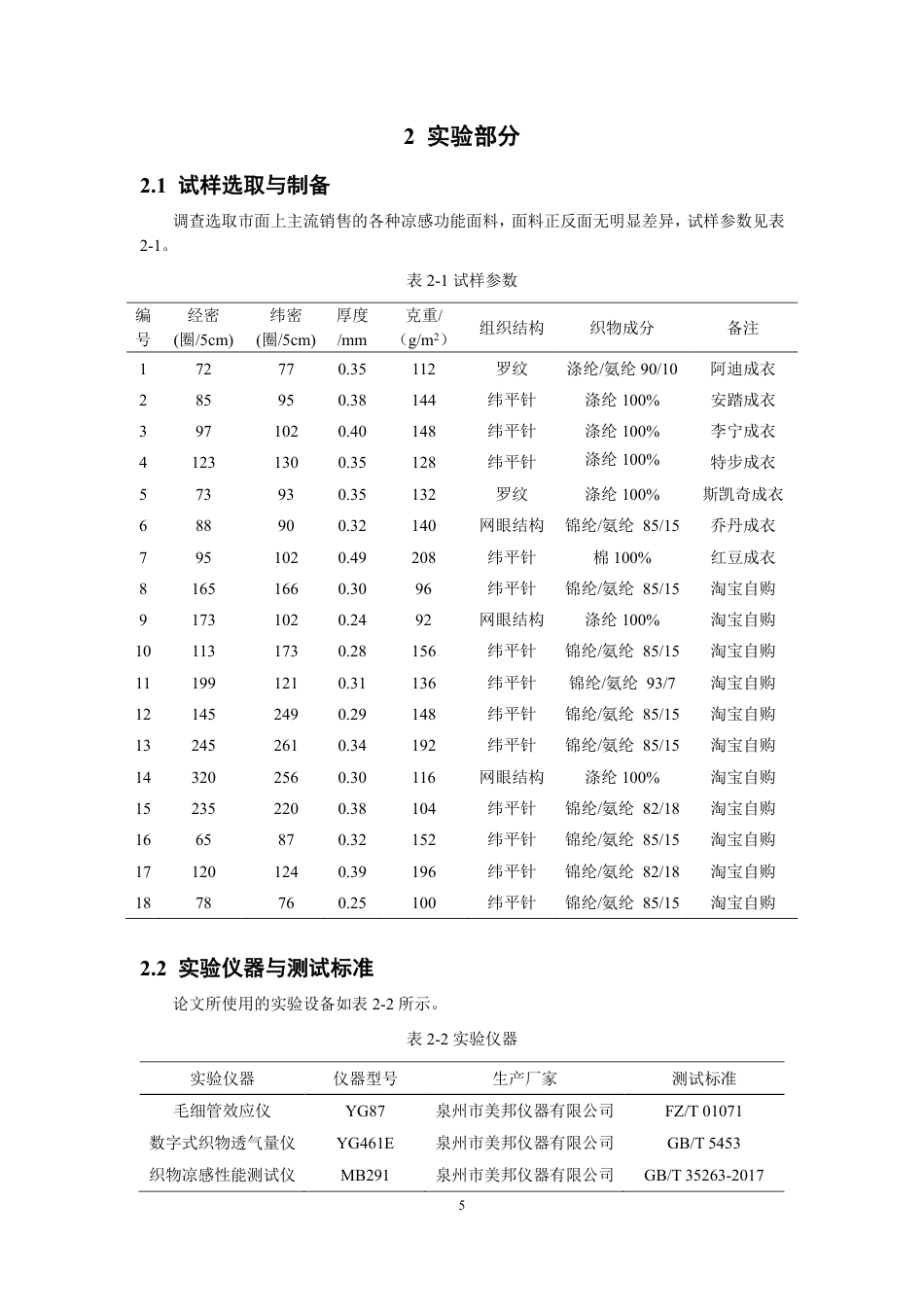 26年CH纺织工程 织物结构对凉感功能面料性能的影响研究纺织与服装-终稿全日制-约15455字符.pdf_第8页