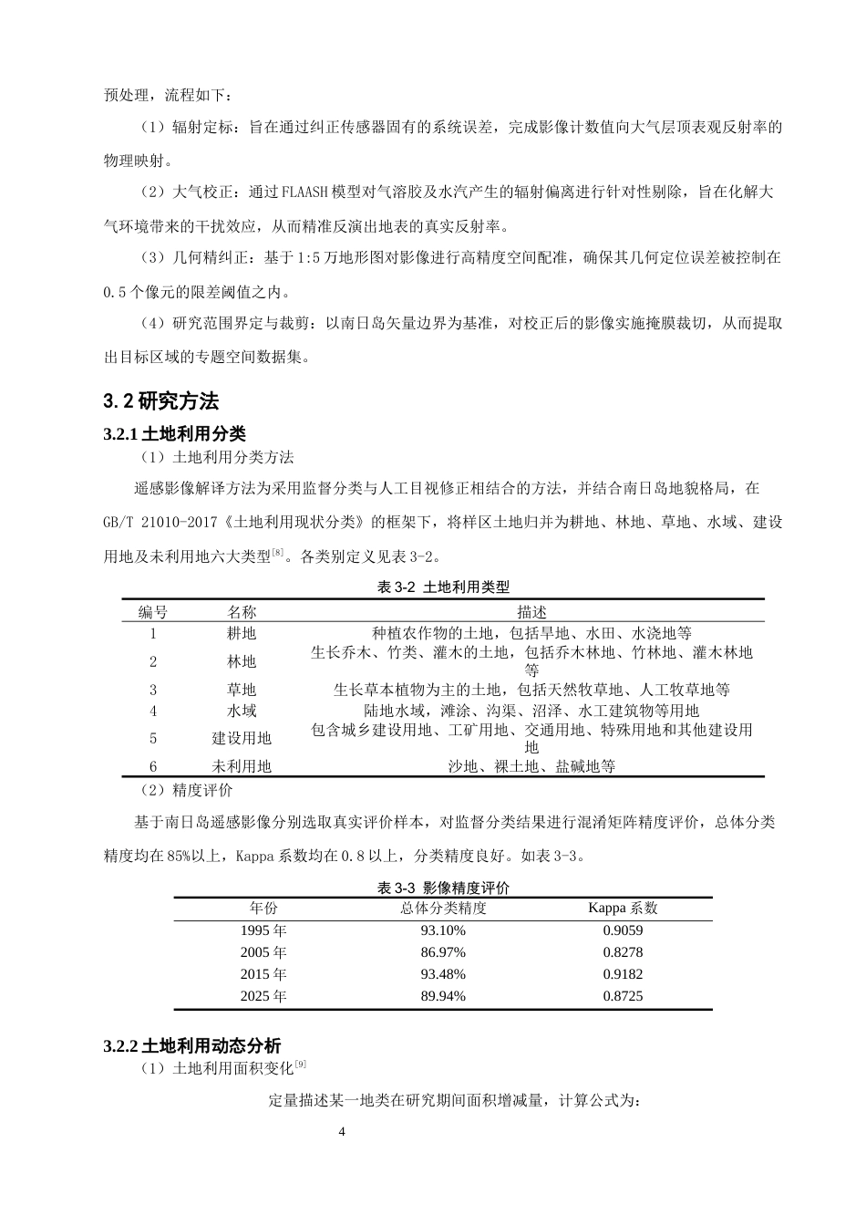 26年CH人文地理与城乡规划 基于GIS的莆田南日岛土地利用类型及植被覆盖度演变分析(19594字).docx_第7页