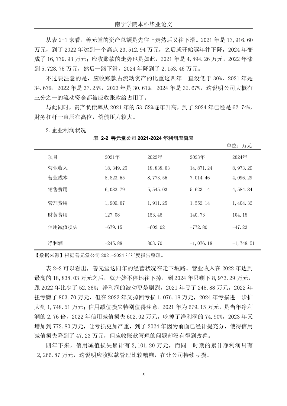 26年CH财务管理 业财融合视角下善元堂公司应收账款管理探究终稿全日制-约18740字符.pdf_第9页