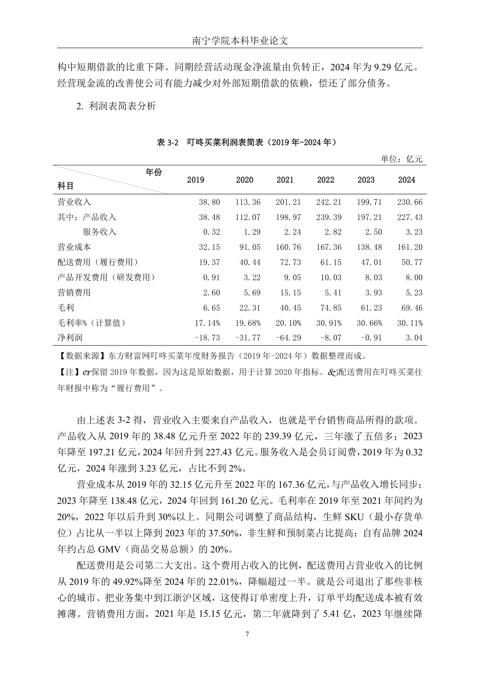 26年CH财务管理 数字化管理下生鲜电商的现金流周转效率提升路径探析——以叮咚买菜为例终稿全日制-约26467字符.pdf_第10页