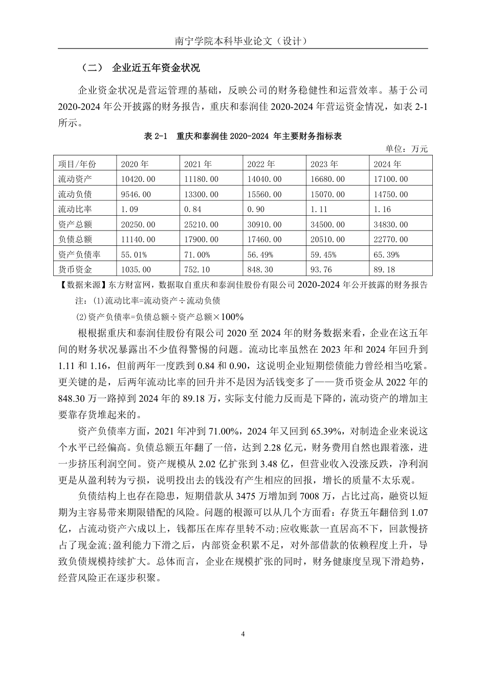 26年CH会计学 重庆和泰润佳股份有限公司营运资金管理问题分析终稿全日制-约14706字符.pdf_第6页