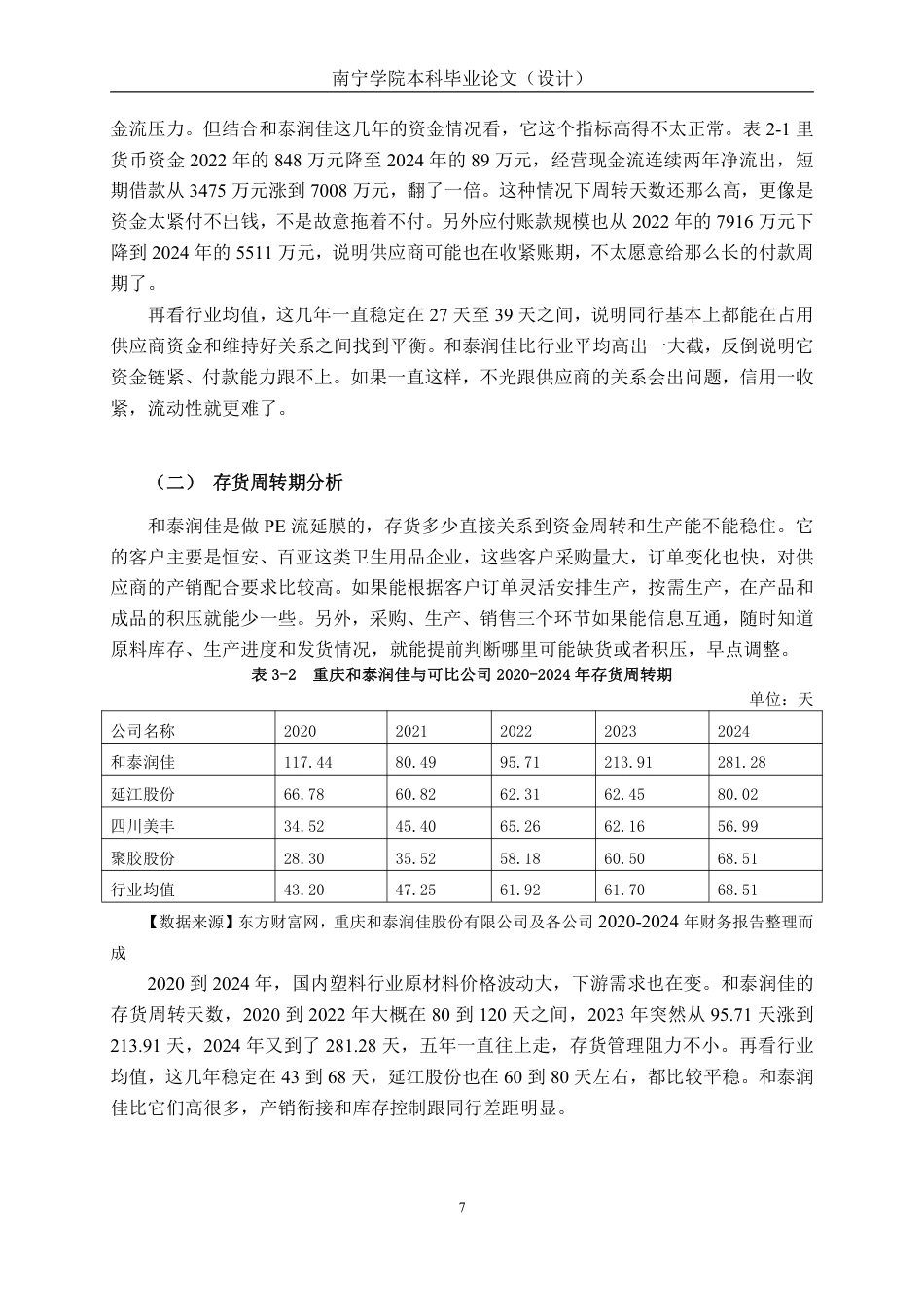 26年CH会计学 重庆和泰润佳股份有限公司营运资金管理问题分析终稿全日制-约14706字符.pdf_第9页