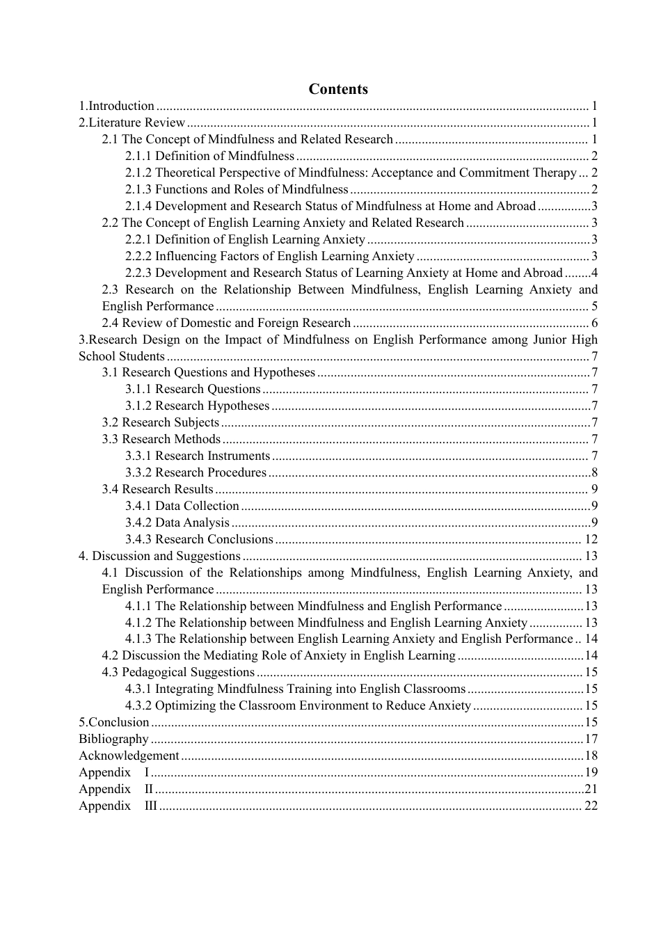26年CH英语终稿全 基于统一教学环境的初中生正念对英语成绩的影响机制：-约57871字符.pdf_第4页
