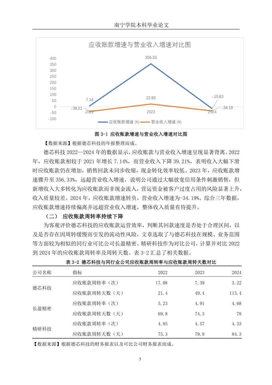 26年CH会计学 中型制造企业应收账款优化研究——以德芯科技为例终稿全日制-约17361字符.pdf_第8页