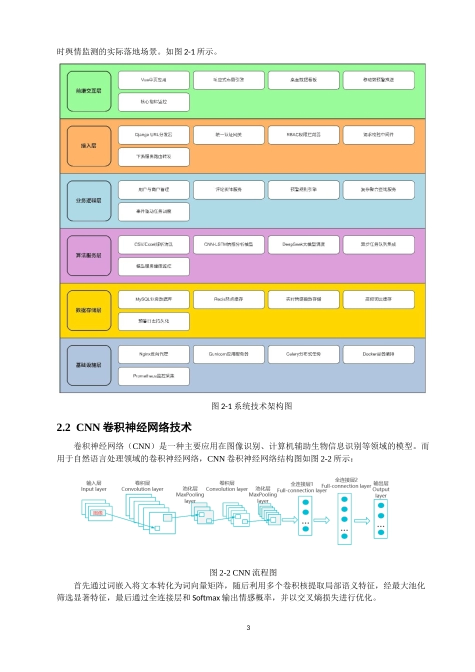 26年CH数据科学与大数据 基于CNN-LSTM混合模型的城市旅游餐饮点评舆情系统的构建-终稿全(18803字).docx_第7页