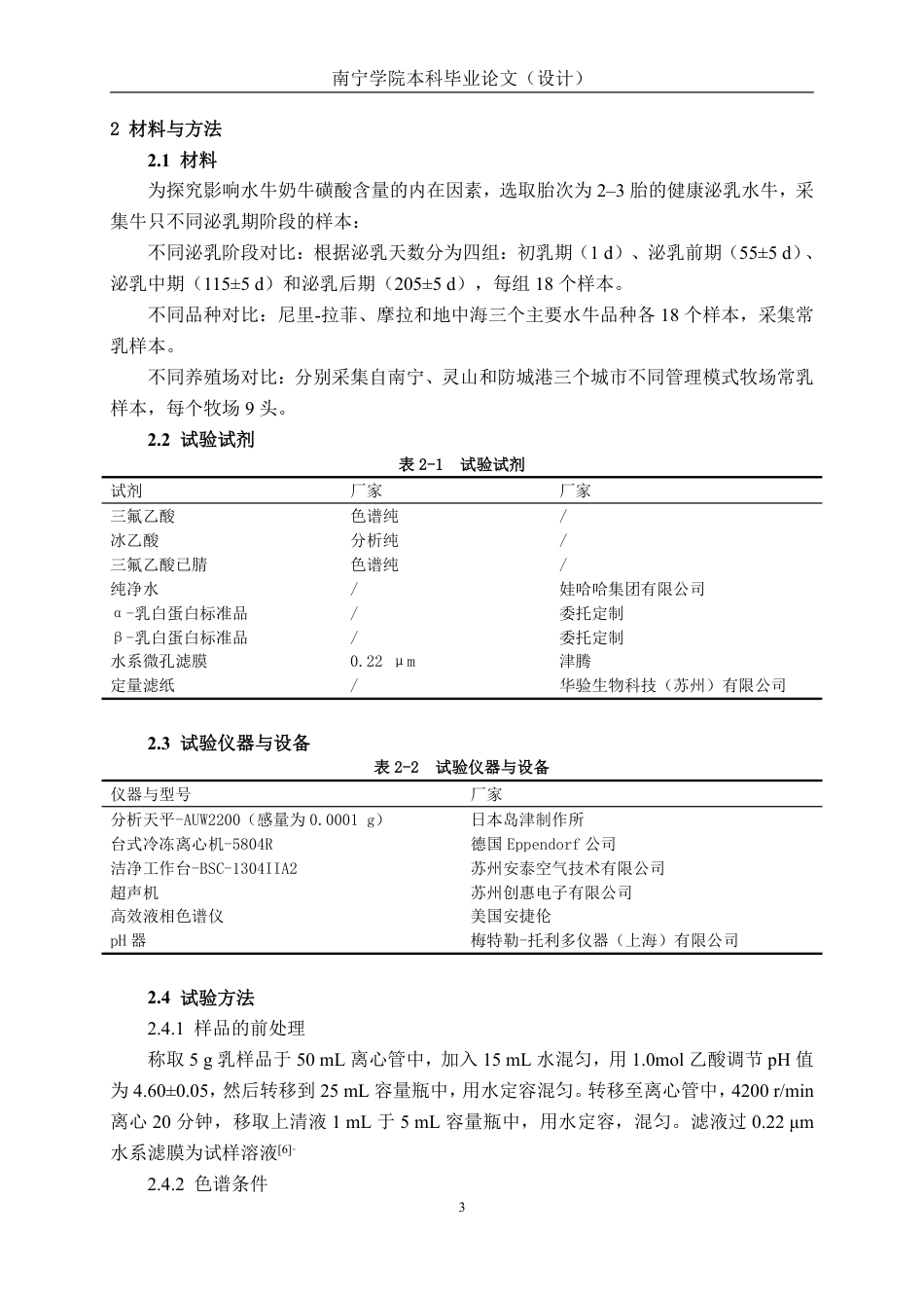 26年CH食品质量与安全 不同品种、泌乳期及养殖场对水牛奶乳清蛋白含量的影响-约12675字符.pdf_第7页
