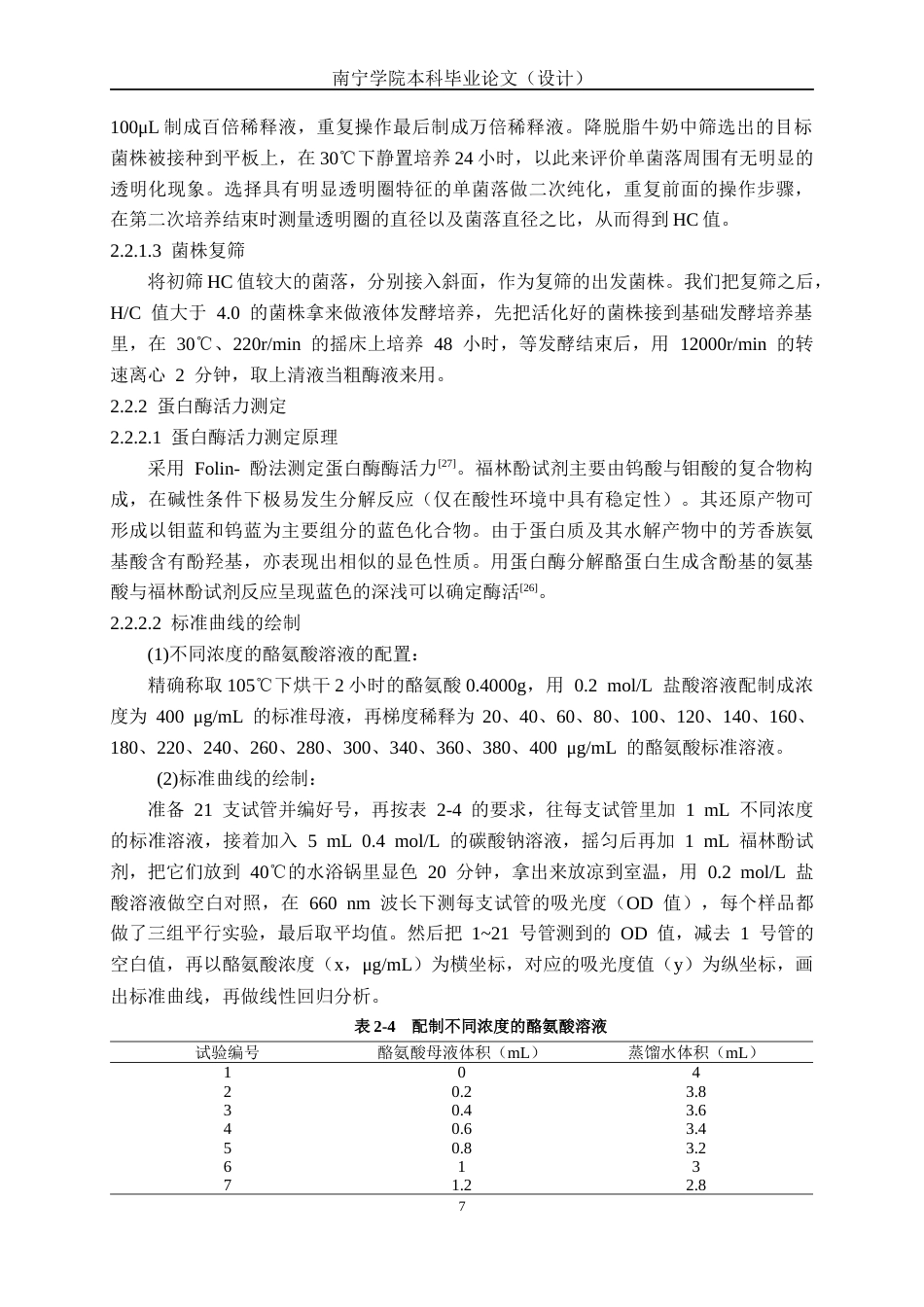 26年CH食品质量与安全 海洋红树林来源高产蛋白酶菌株的筛选、鉴定及其工艺优化研究全日制终稿(18603字).docx_第10页