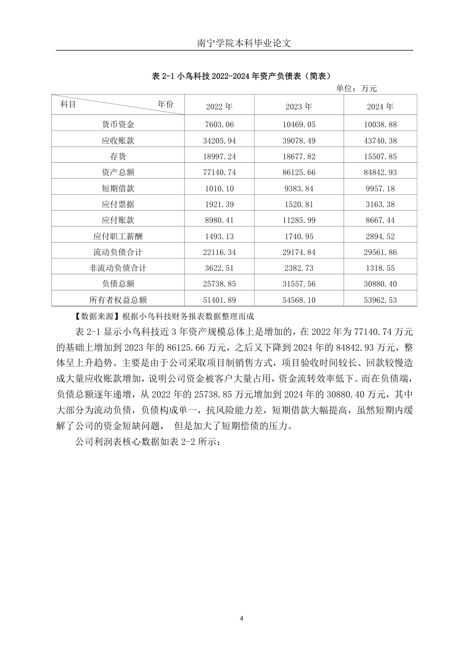 26年CH会计学 基于杜邦分析法的大型科技企业盈利能力分析——以北京小鸟科技股份有限公司为例终稿全日制-约17576字符.pdf_第8页