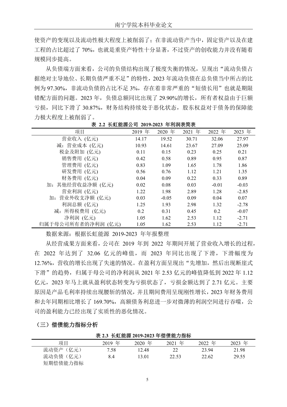 26年CH财务管理 长虹能源公司财务风险分析及防范对策探究终稿全日制-约23031字符.pdf_第8页