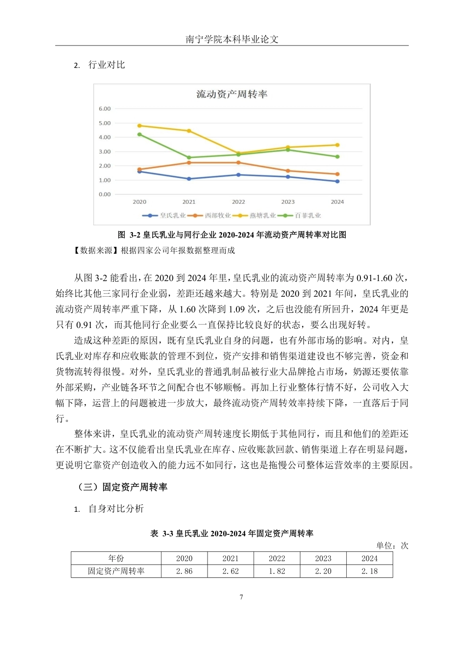 26年CH会计学 乳制品企业营运能力分析——以皇氏集团股份有限公司为例终稿全日制-约18972字符.pdf_第10页