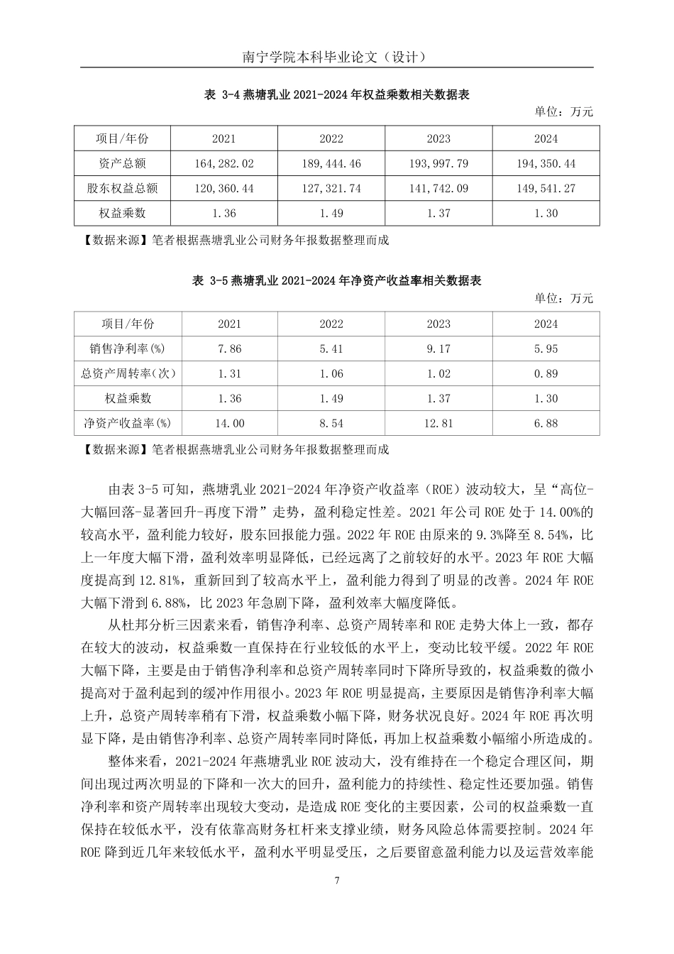 26年CH消费升级背景下区域性乳企盈利能力分析---以广东燕塘乳业股份有限公司为例-约16605字符.pdf_第10页