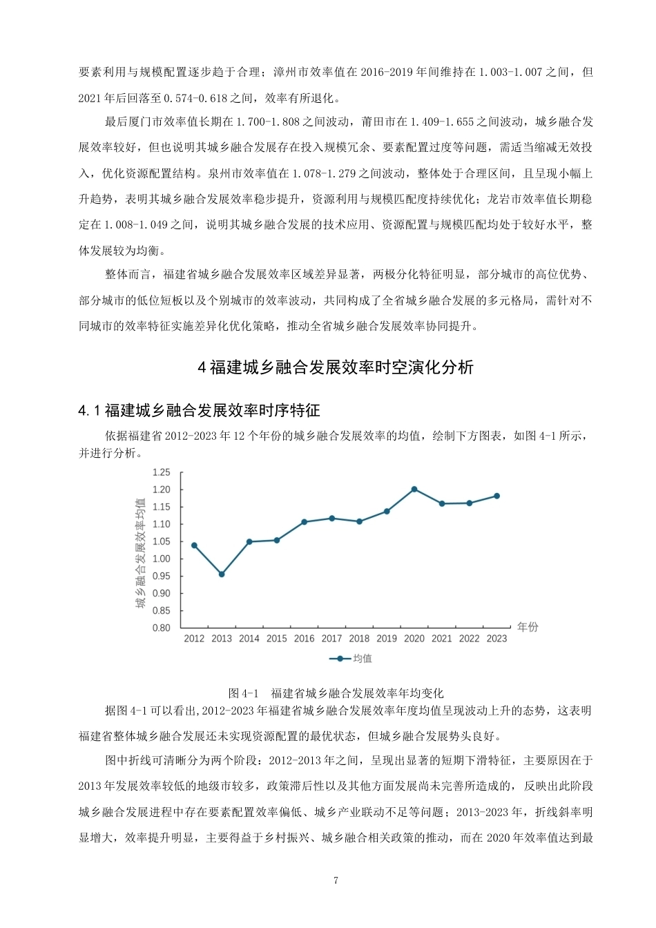 26年CH地理科学 福建城乡融合发展效率时空演化及驱动机制研究-终稿全(18577字).docx_第10页