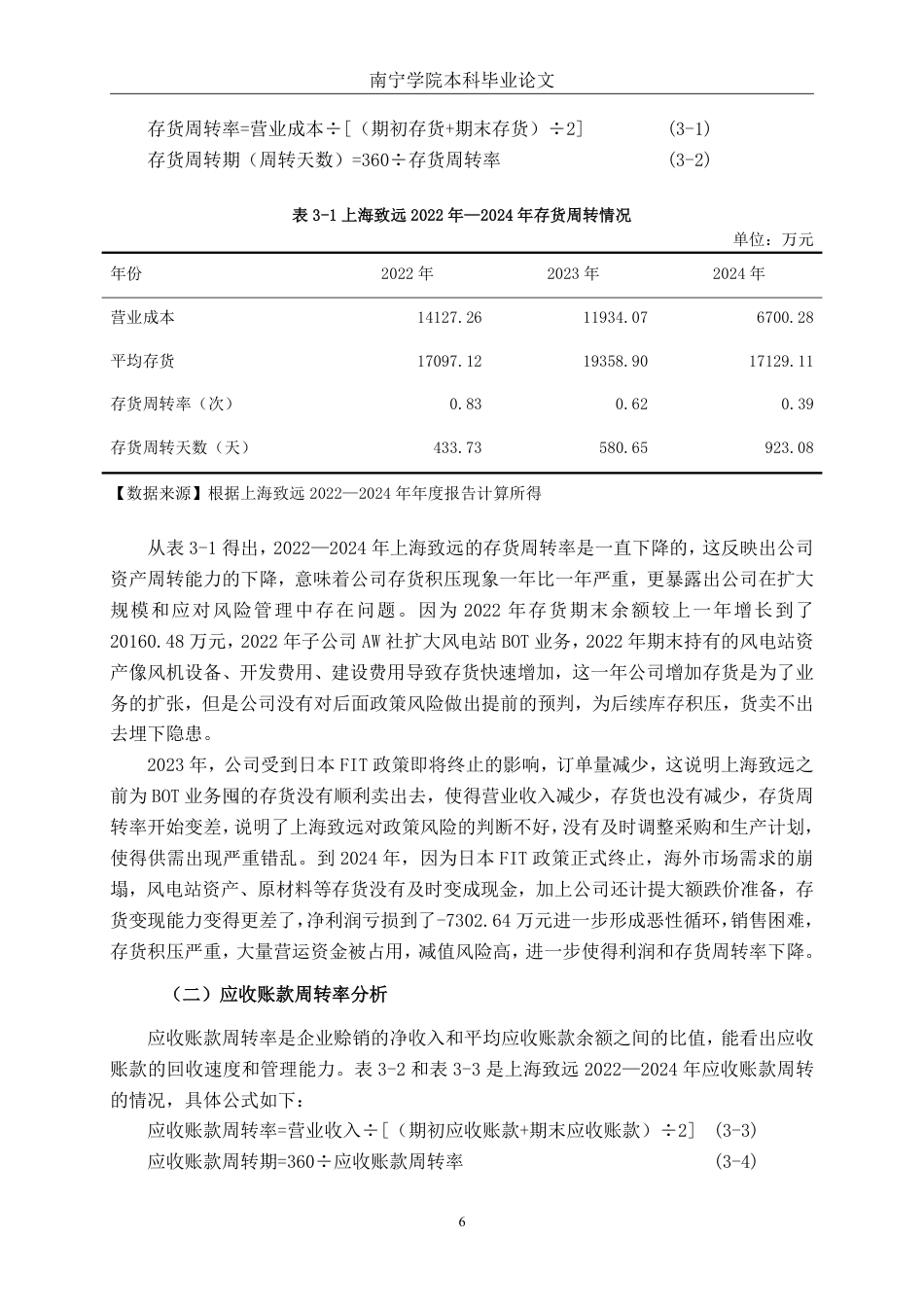 26年CH会计学 高新技术企业营运能力探析——以上海致远绿色能源股份有限公司为例终稿全日制-约18474字符.pdf_第9页
