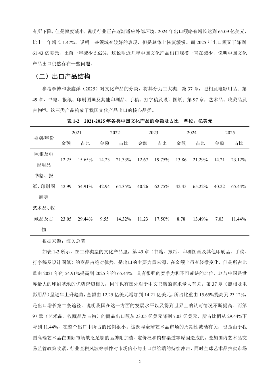 26年CH国际经济贸易 中国文化产品出口现状及对策-非全-约12260字符.pdf_第5页