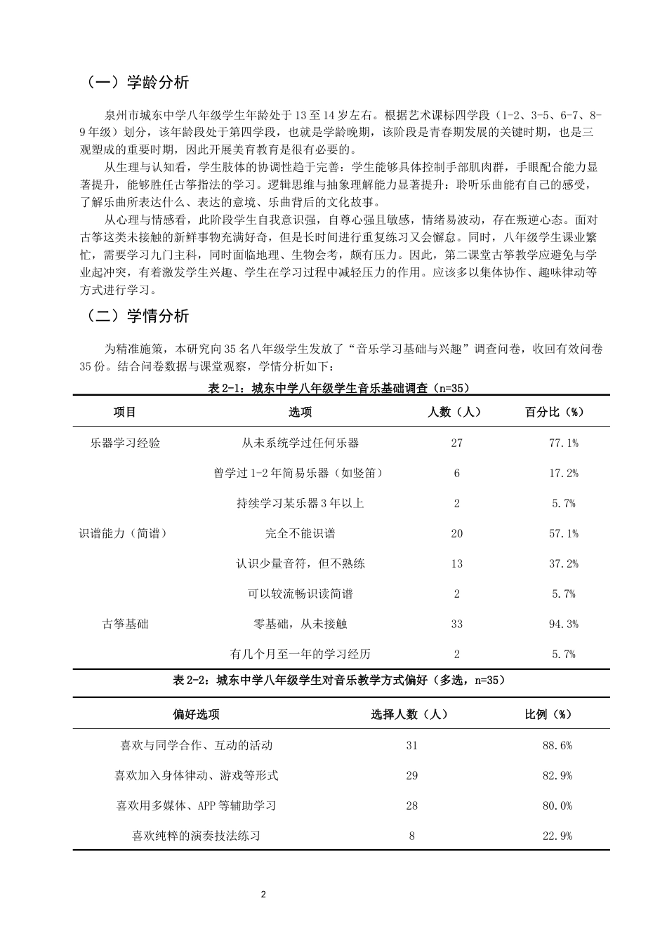 26年CH音乐学师范 关键词：第二课堂；古筝；教学实践；八年级-终稿全(8976字).docx_第5页
