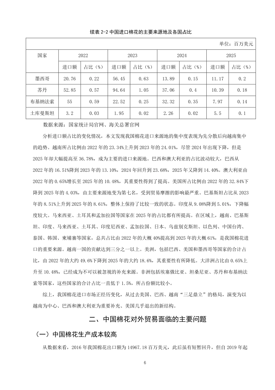 26年CH国际经济贸易 中国棉花对外贸易现状及对策-终稿全-约12710字符.pdf_第9页