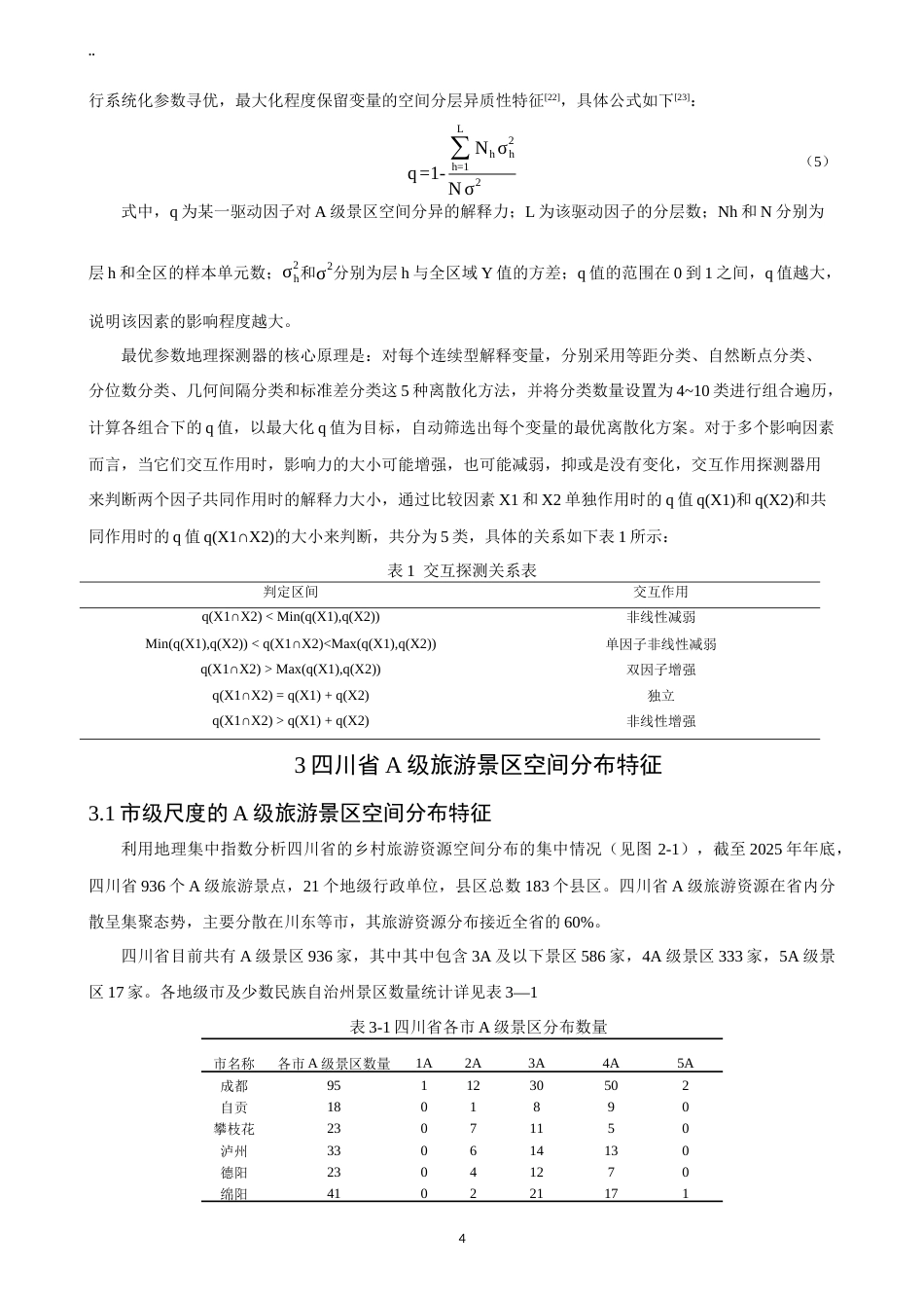 26年CH地理科学 关键词：级景区；空间分布特征；四川省-终稿全(11490字).docx_第9页