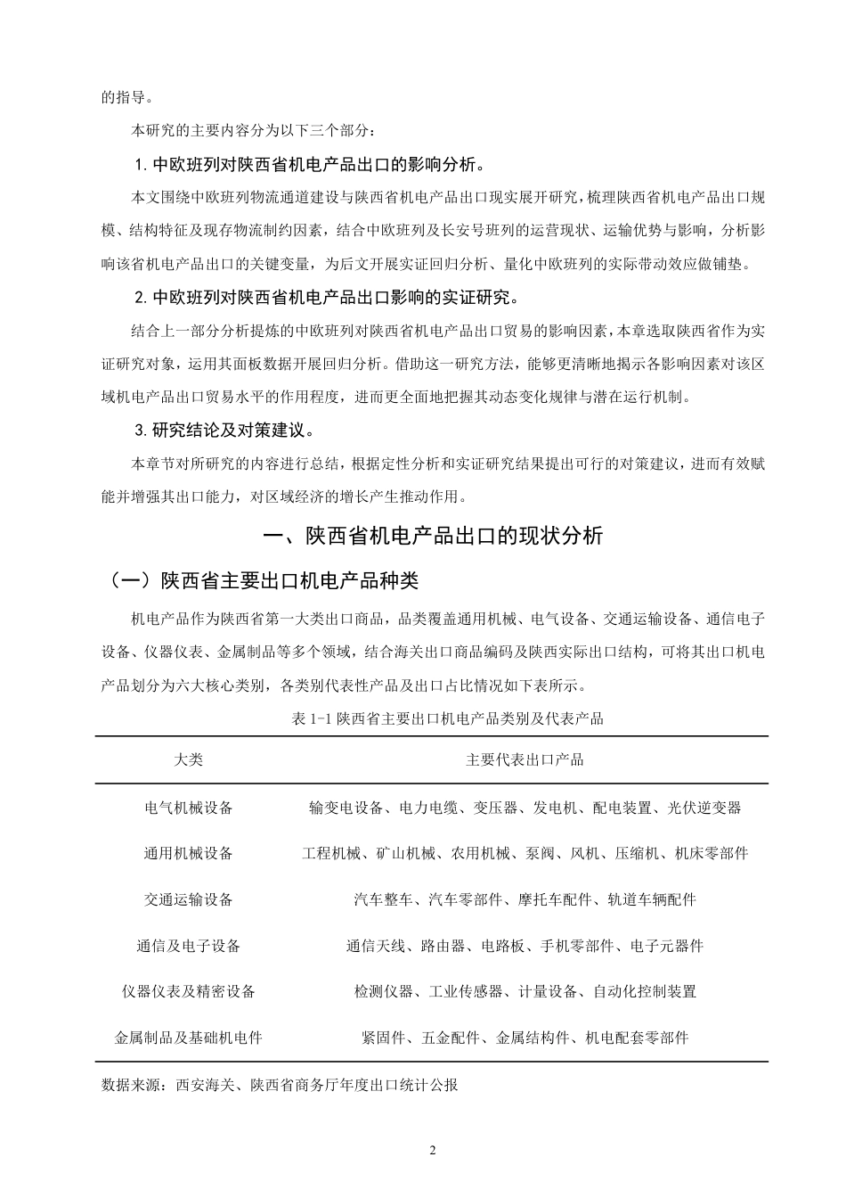 26年CH国际经济贸易 中欧班列对陕西省机电产品出口的影响研究-终稿全-约22161字符.pdf_第6页