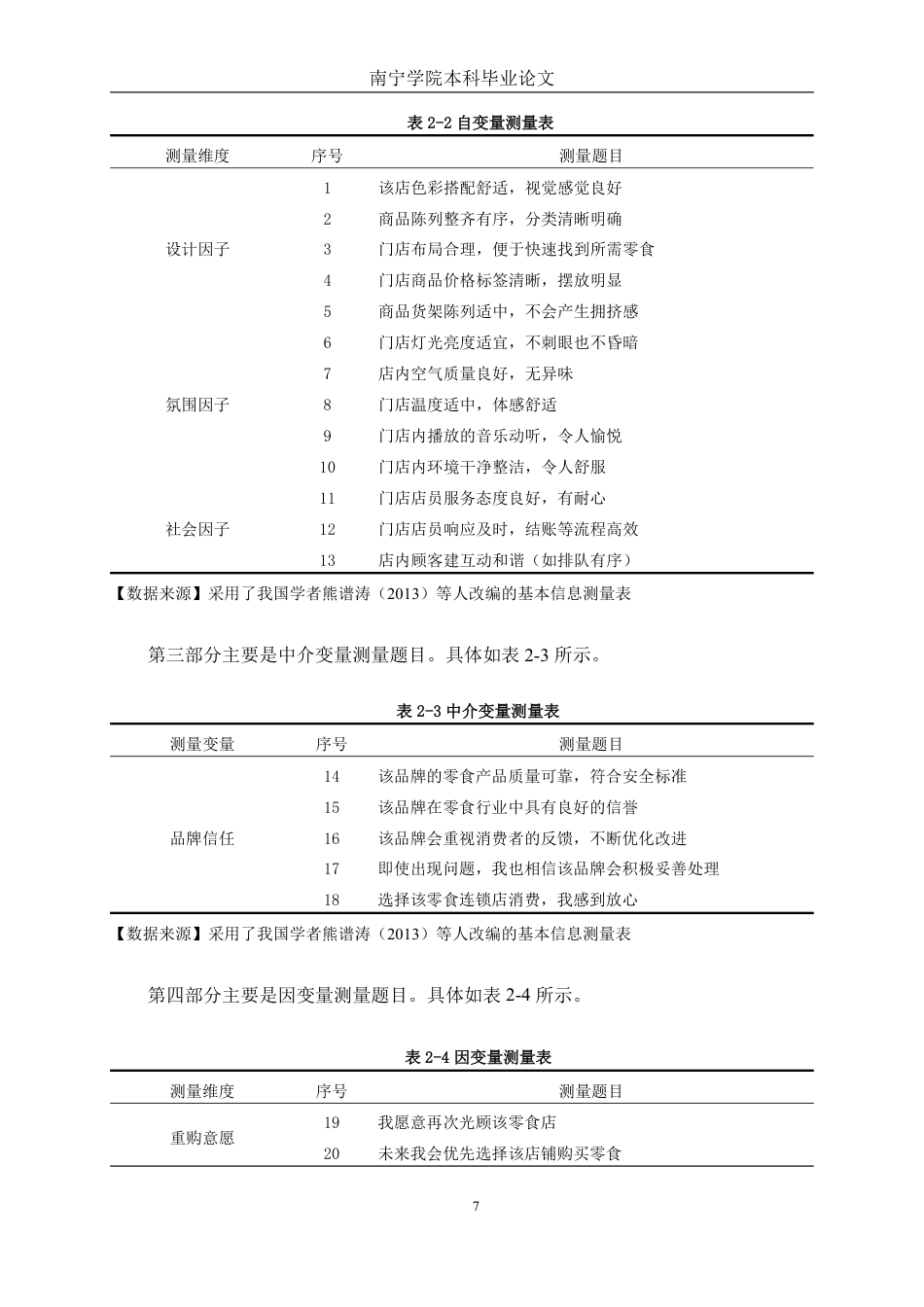 26年CH工商管理 零食品牌连锁店店铺环境对消费者重购意愿的影响研究终稿全日制-约21663字符.pdf_第10页
