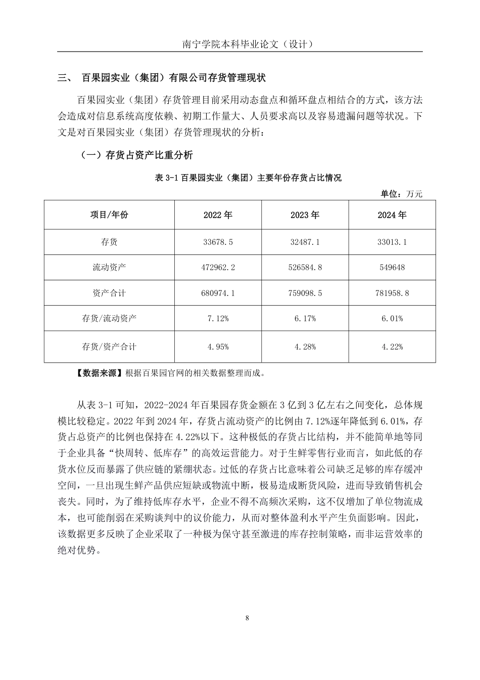 26年CH大型企业存货管理问题探究——深圳百果园实业（集团）股份有限公司为例-约16430字符.pdf_第10页