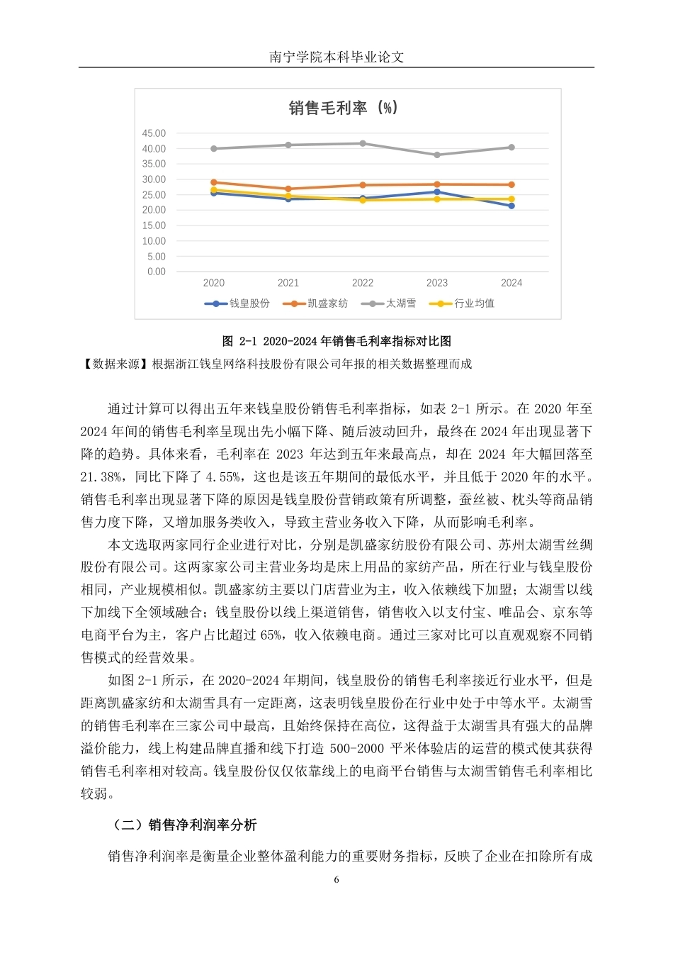 26年CH财务管理 小型家纺企业盈利能力分析——以浙江钱皇网络科技股份有限公司为例终稿全日制-约19514字符.pdf_第9页