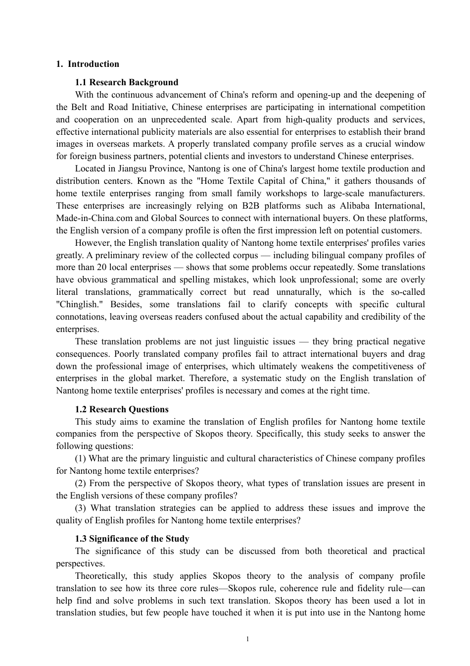 26年CH商务英语 220204069-郑 目的论下企业简介的英译——以南通家纺类企业为例-终稿全-约64218字符.pdf_第5页