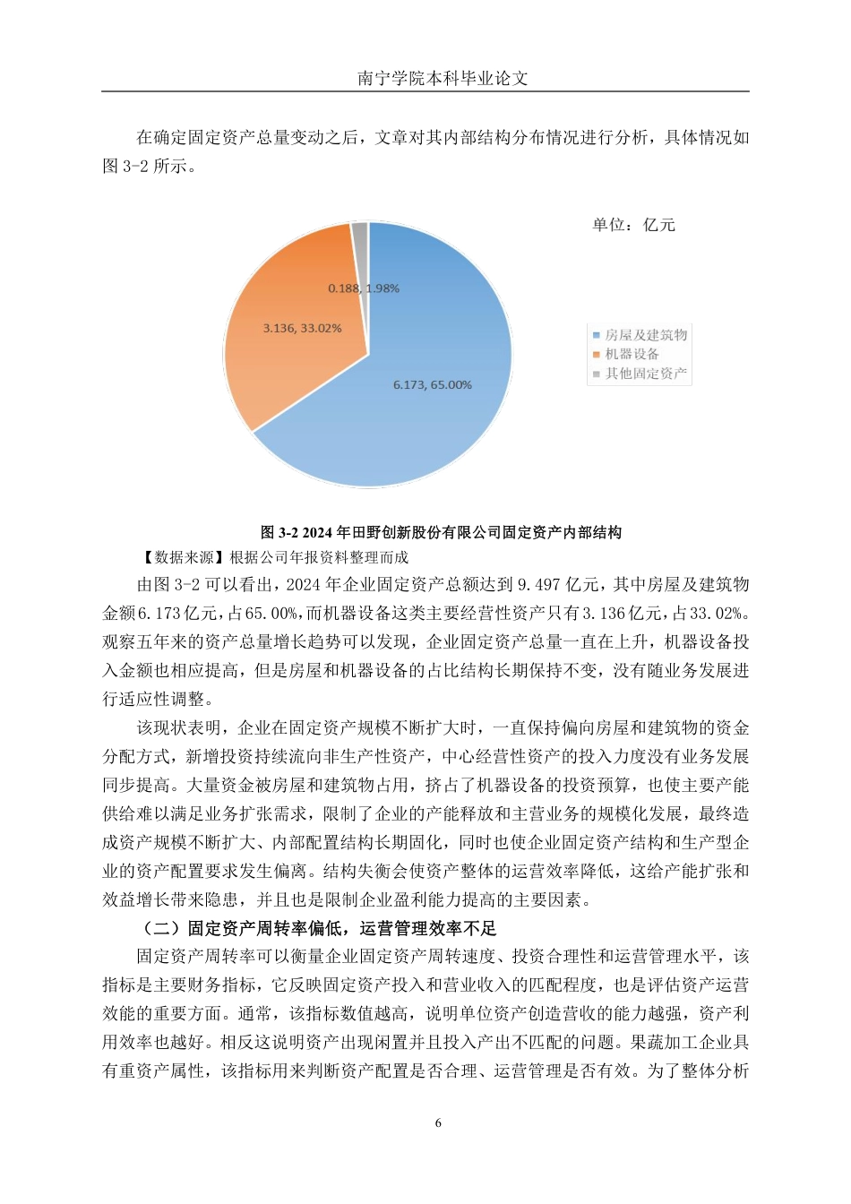 26年CH会计学 中型农产品企业固定资产存在的问题及对策——以田野创新股份有限公司为例终稿全日制-约14305字符.pdf_第9页