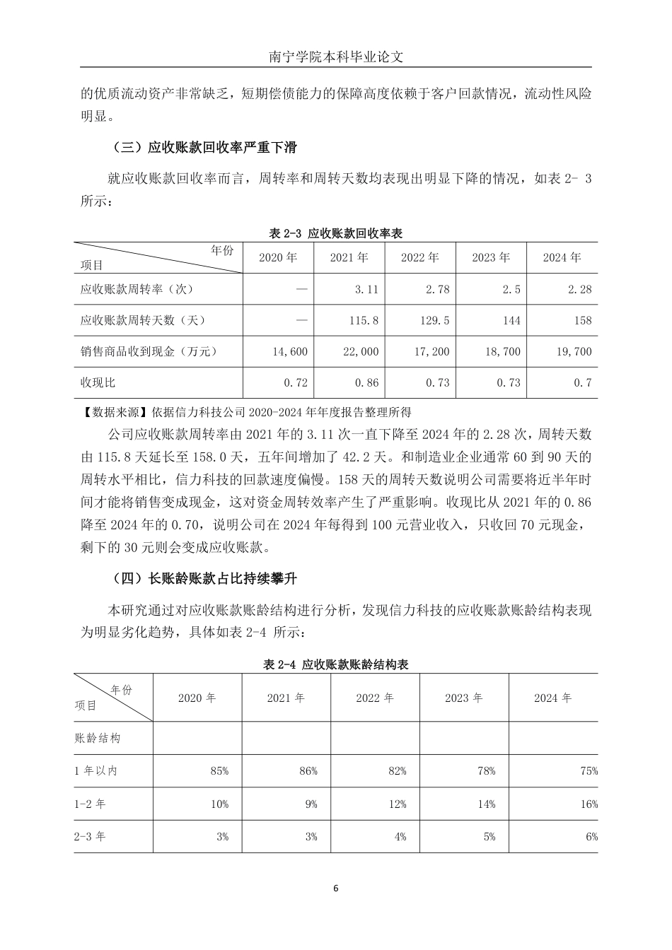 26年CH会计学 广东信力科技股份有限公司应收账款管理分析终稿全日制-约18763字符.pdf_第10页