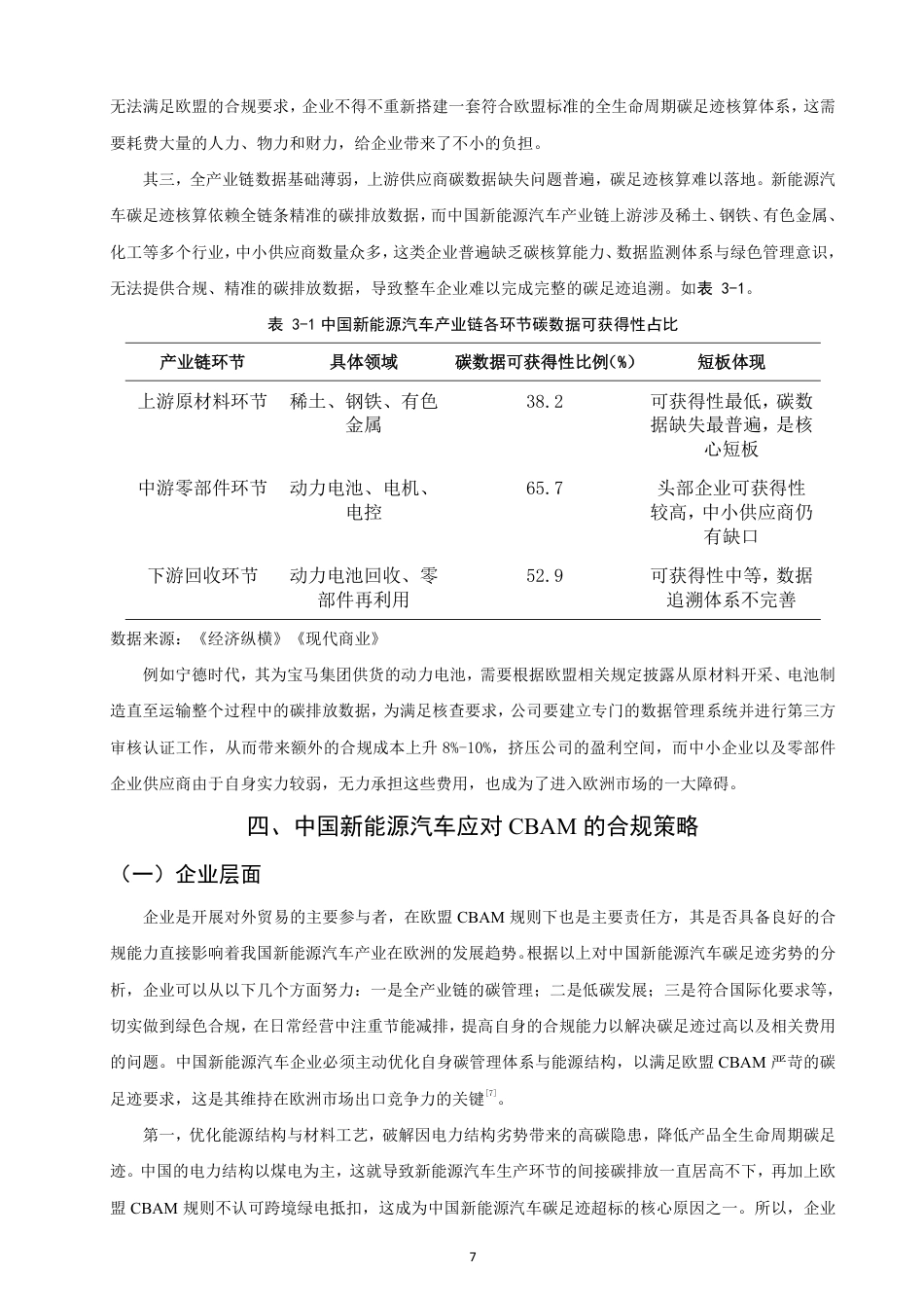 26年CH国际经济贸易 欧盟碳关税下中国新能源汽车在欧洲市场的贸易合规研究-终稿全-约15510字符.pdf_第10页