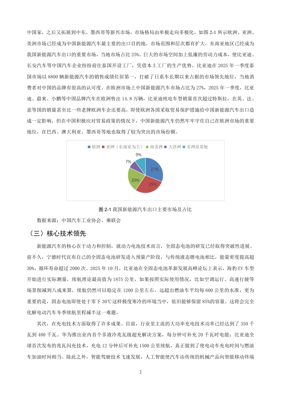 26年CH国际经济贸易 中国新能源汽车出口现状与对策研究-终稿全-约13432字符.pdf_第5页