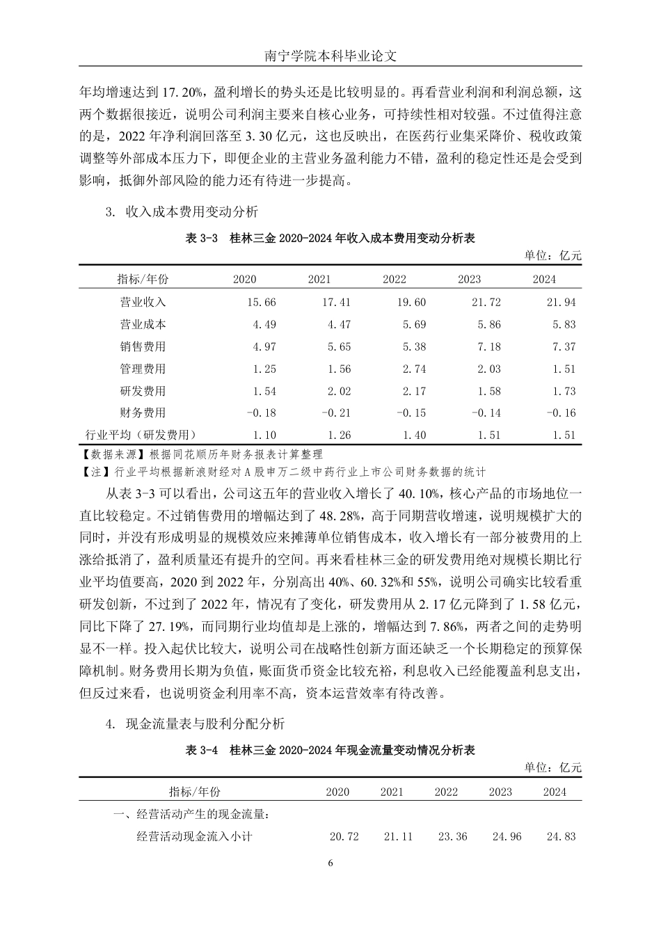 26年CH财务 大型医药制造企业财务风险的成因及防范——以桂林三金为例-约21721字符.pdf_第10页