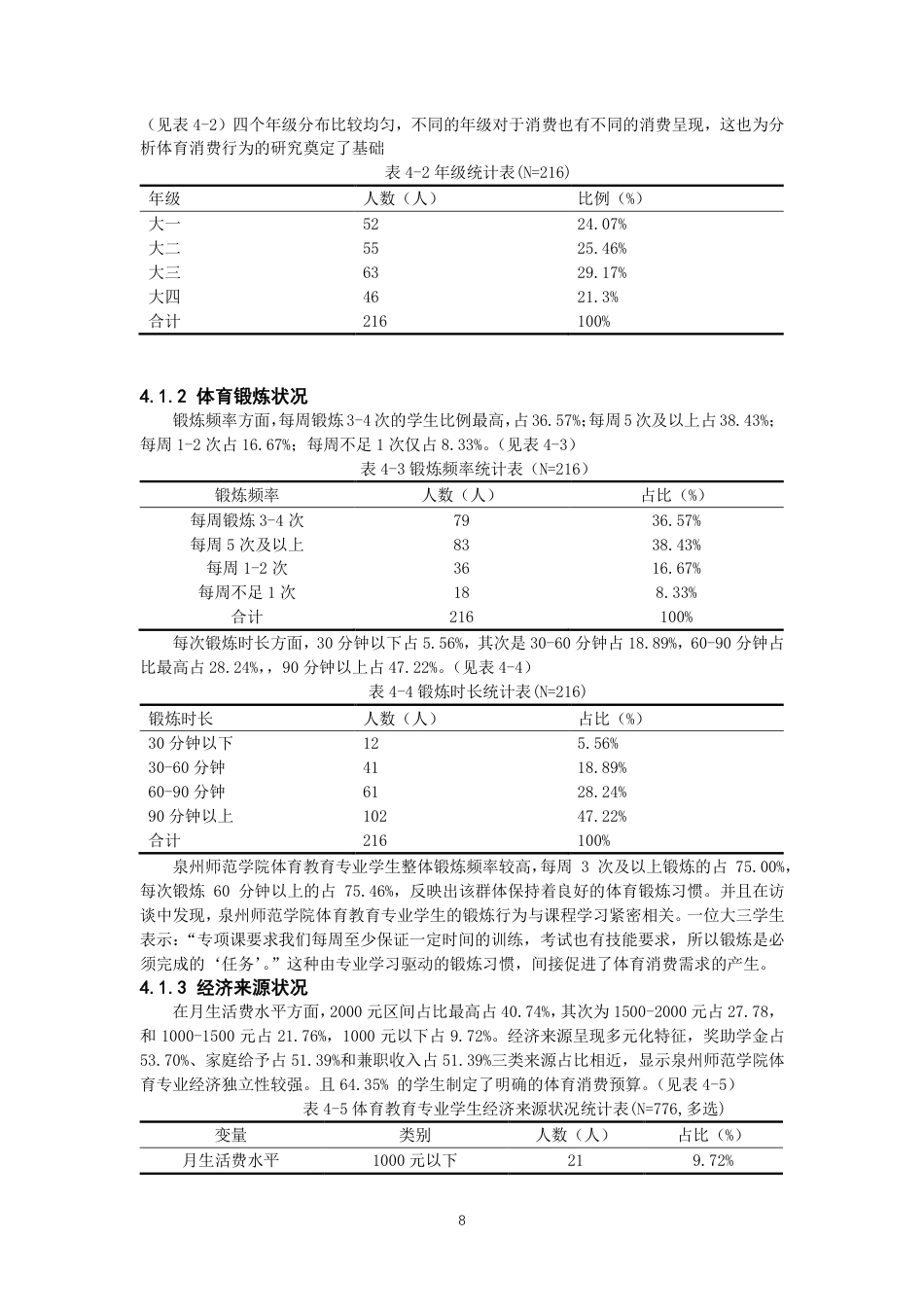 26年CH体育教育 高校体育教育专业学生体育消费行为及影响因素研究——以泉州师范-终稿全-约13768字符.pdf_第7页