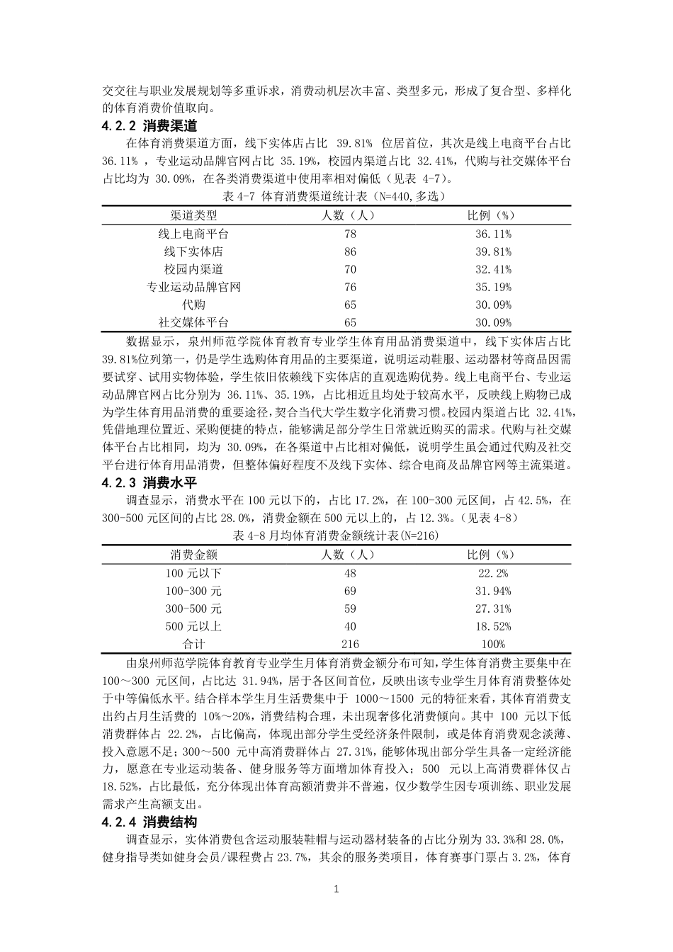 26年CH体育教育 高校体育教育专业学生体育消费行为及影响因素研究——以泉州师范-终稿全-约13768字符.pdf_第9页