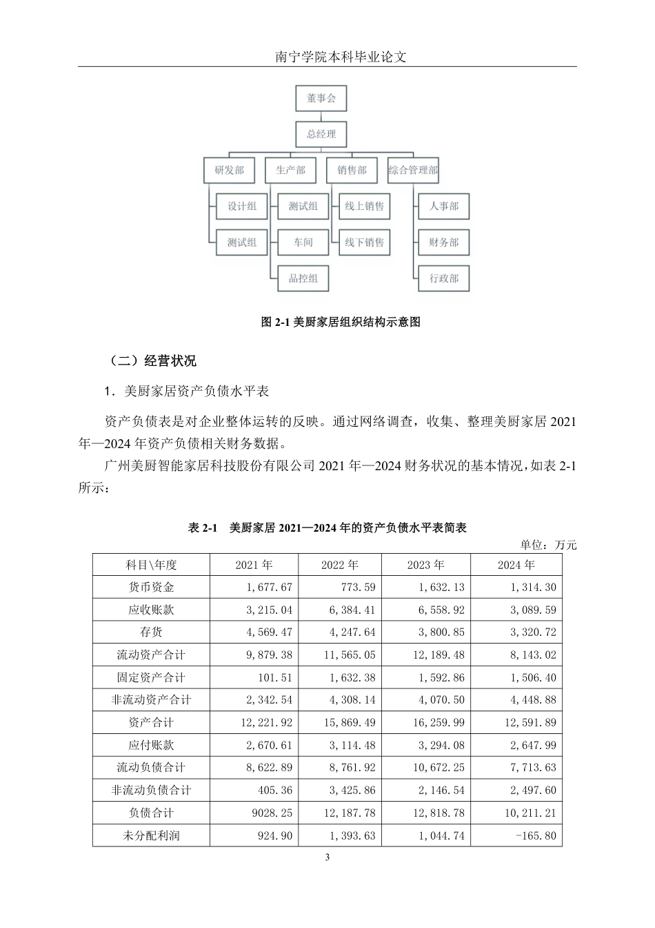 26年CH财务管理 小型家居制造企业盈利能力分析——以广州美厨智能家居科技股份有限公司为例终稿全日制-约14188字符.pdf_第6页