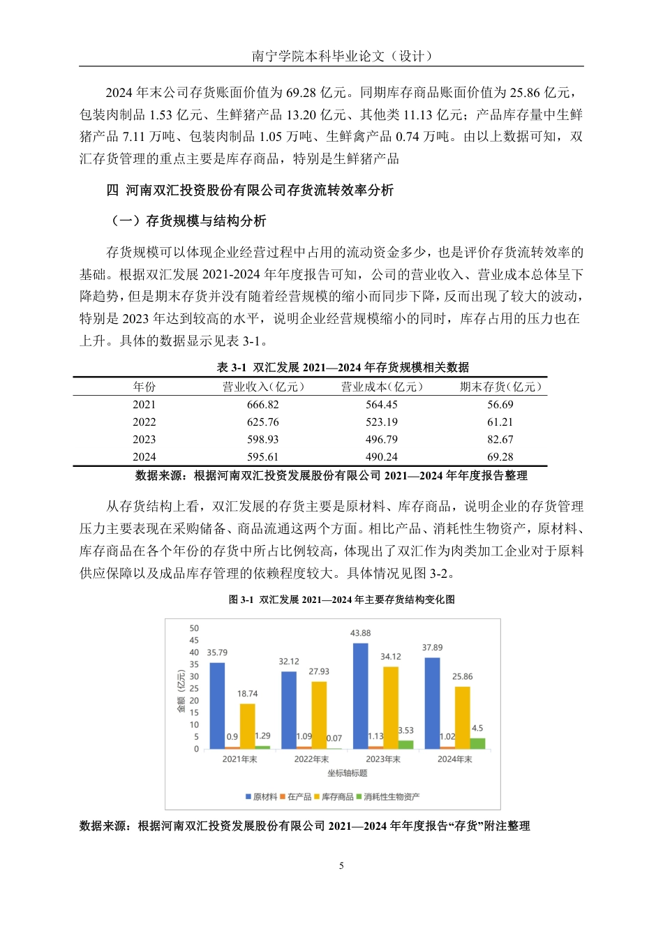 26年CH基于价值链分析视角存货流转效率优化路径研究——以河南双汇投资股份有限公司为例-约15264字符.pdf_第8页