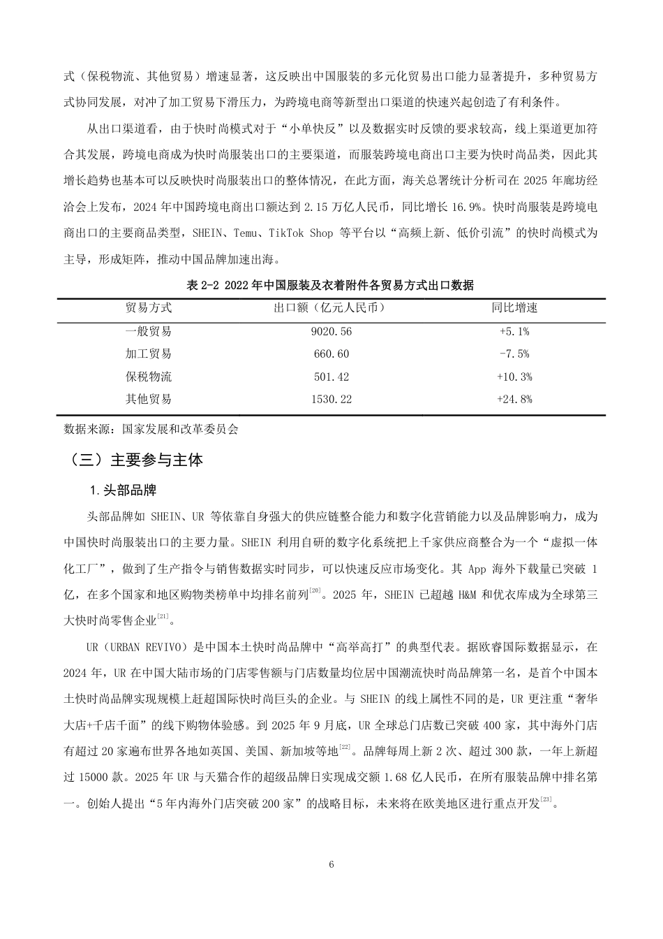 26年CH国际经济贸易 中国快时尚服装出口现状及对策-终稿全-约16024字符.pdf_第9页