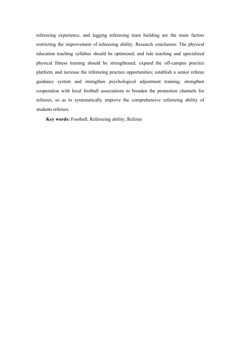 26年CH体育教育 高校体育教育专业足球裁判员执裁能力现状调查与提升策略——以泉州师范-终稿全-约18290字符.pdf_第3页