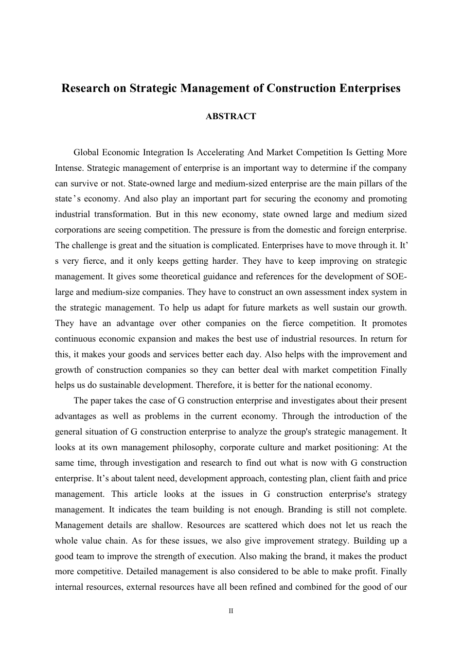 26年CH工商管理 G建筑企业战略管理研究终稿全日制-约28372字符.pdf_第2页
