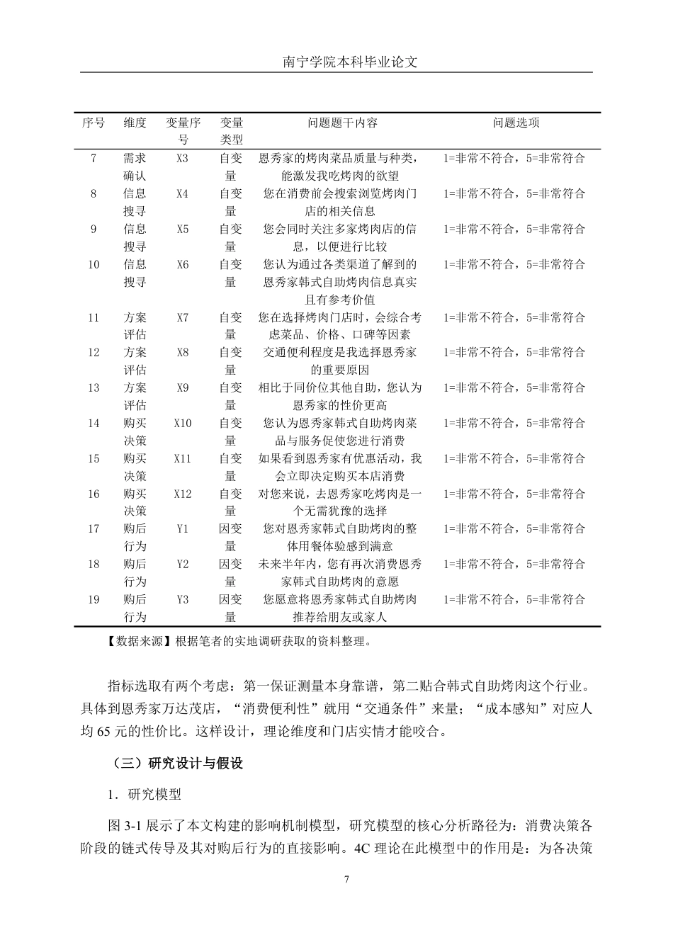 26年CH工商管理 恩秀家·无限自助烤肉南宁万达茂店消费者行为研究终稿全日制-约21808字符.pdf_第10页