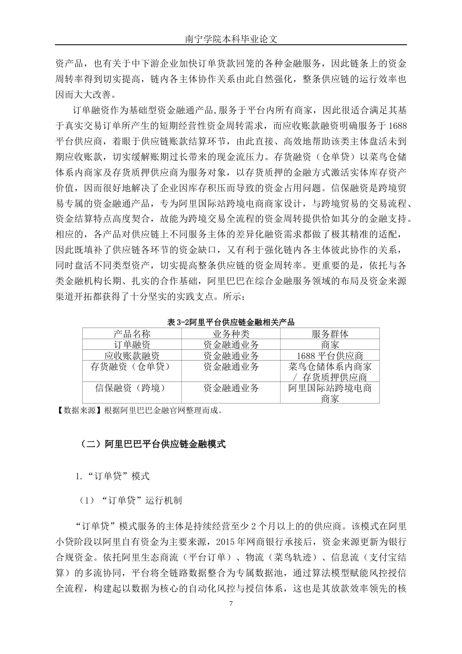 26年CH经济与金融 阿里巴巴平台供应链的金融模式分析终稿全日制(18993字).docx_第10页