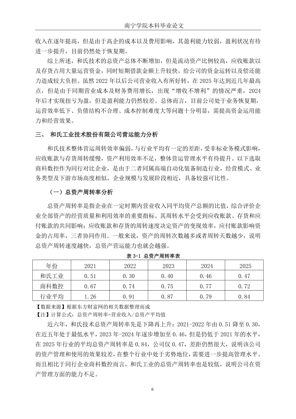26年CH会计学 自动化设备企业营运能力分析——以和氏工业技术股份有限公司为例终稿全日制-约20390字符.pdf_第10页