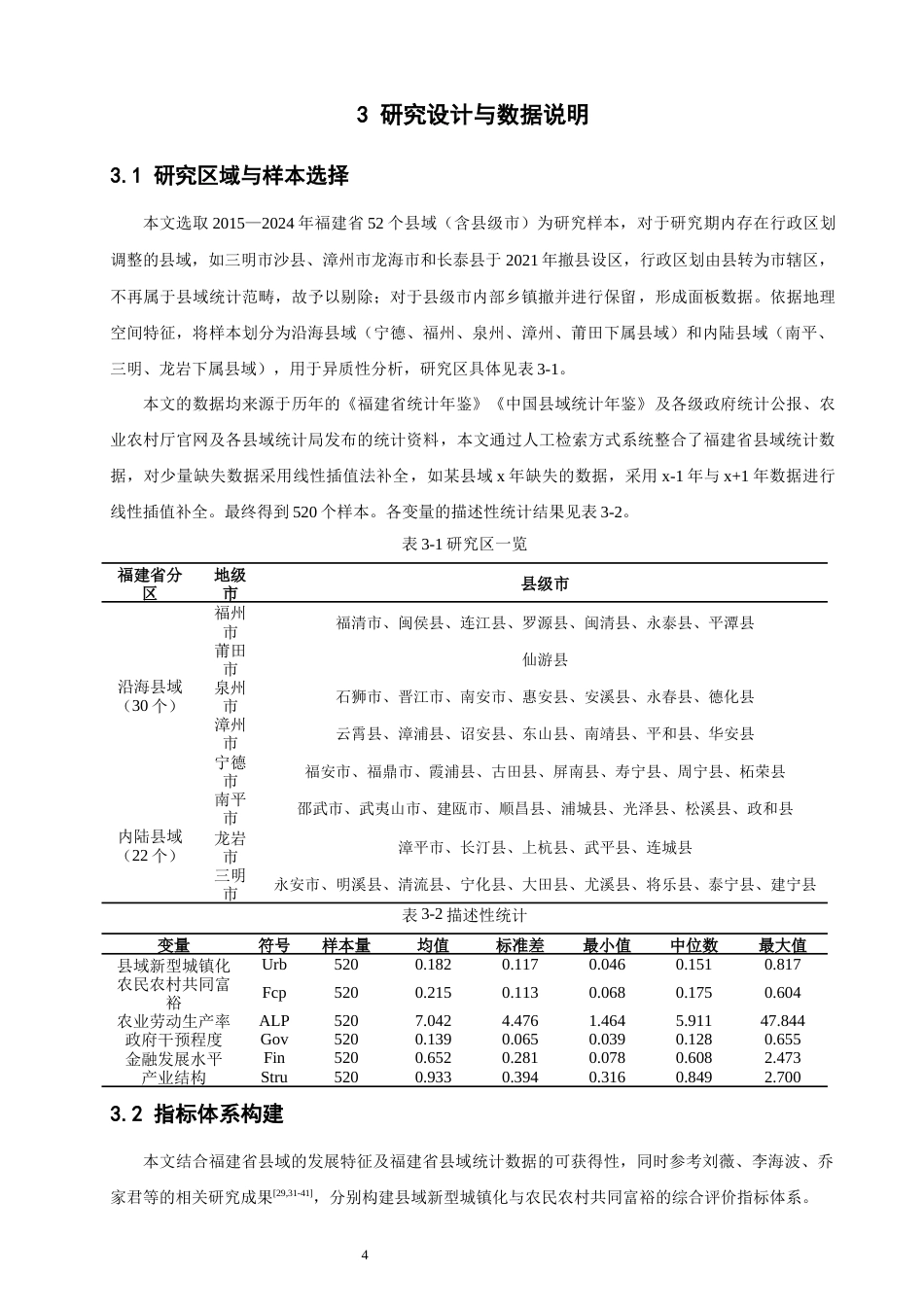 26年CH地理科学 县域新型城镇化赋能农民农村共同富裕的实证研究——以福建省为例-终稿全(13705字).docx_第7页