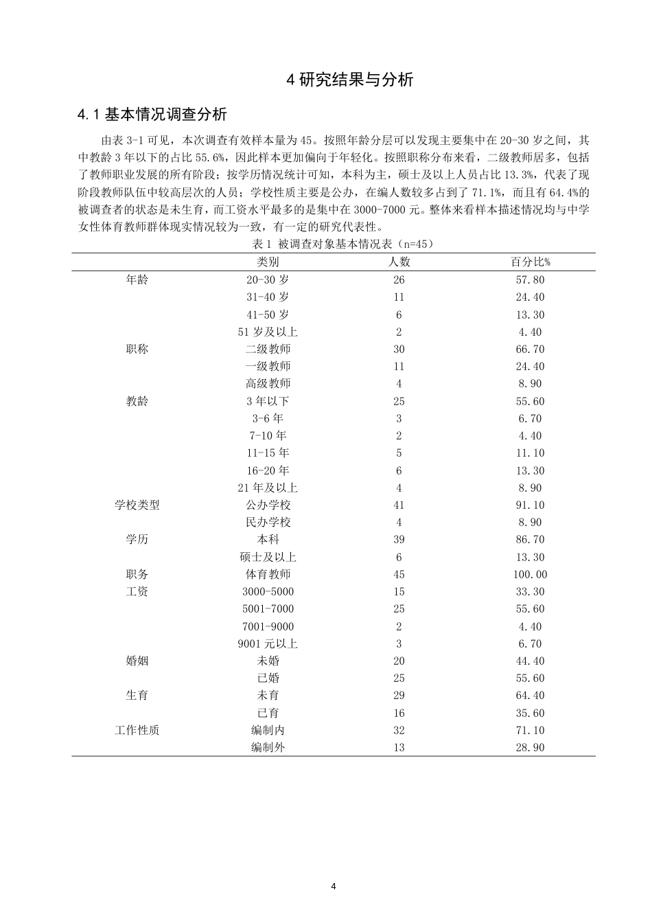 26年CH体育教育 泉州市区中学女性体育教师职业高原现状研究-终稿全-约14597字符.pdf_第7页