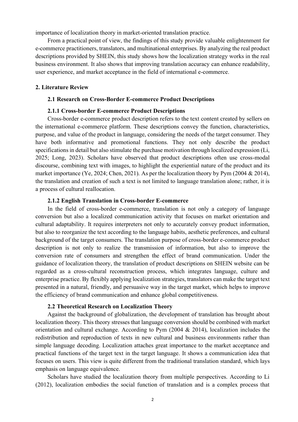 26年CH商务英语 本地化理论在跨境电商产品描述翻译中的应用——以SHEIN网站为例-终稿全-约37217字符.pdf_第5页