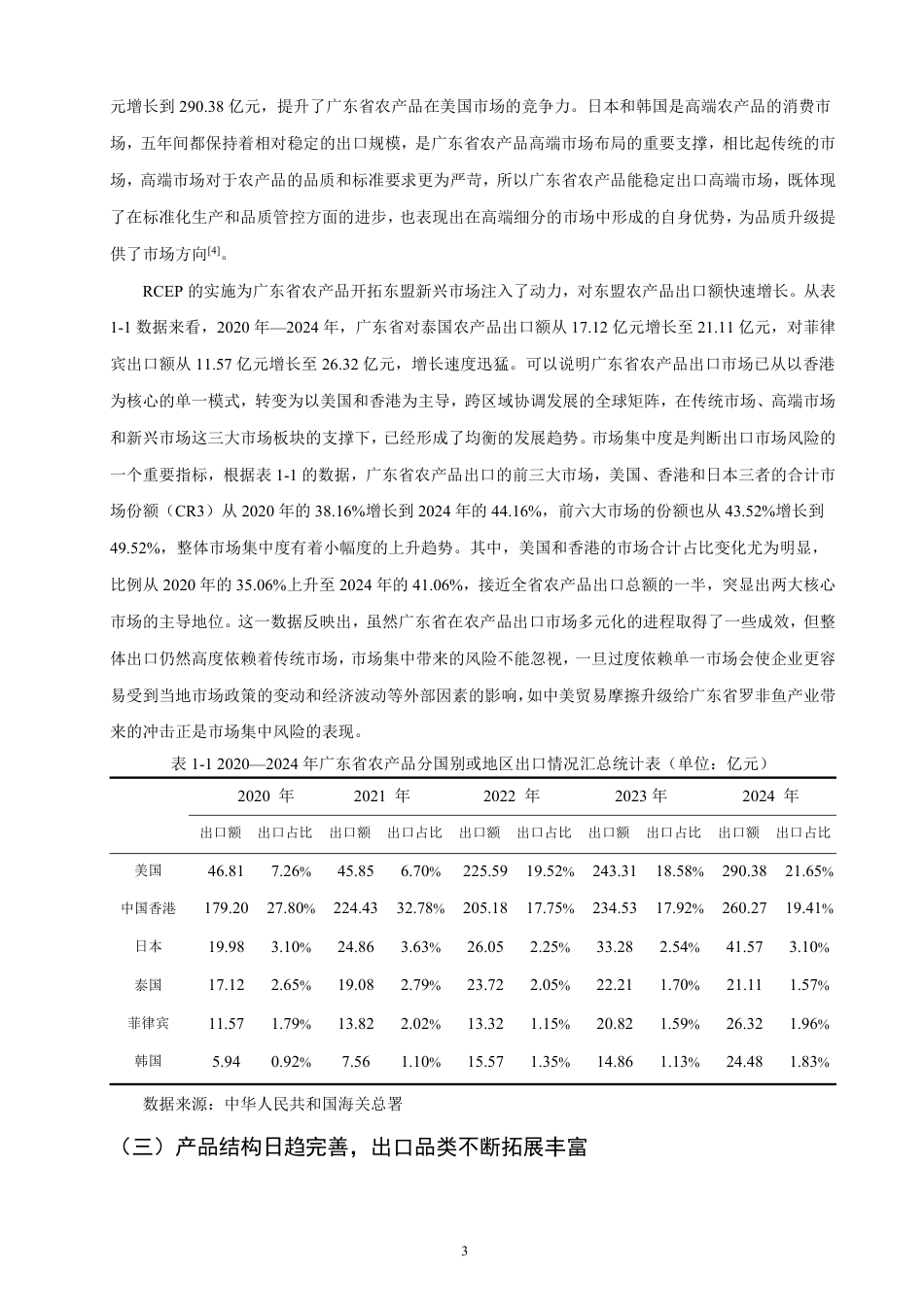 26年CH国际经济贸易 广东省农产品出口现状及对策-非全-约13684字符.pdf_第6页